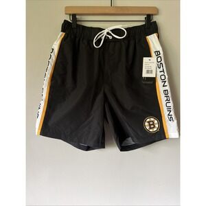 Boston Bruins Swim Shorts Size Medium Mens G-III Sports by Carl Banks Swimwear